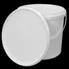plasteo® 10x 5 Liter Eimer mit Deckel Lebensmittelecht Produktbild-Vorschau 4