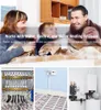 A collage of images showing a family on a couch, a heating manifold, underfloor heating, and a boiler system. Podgląd zdjęcia produktu
