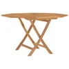 vidaXL Tavolo da giardino pieghevole 120x120x75 cm in legno Anteprima dell’immagine prodotto 3