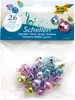 folia Metallgl”ckchen, 3 Gr”áen sortiert, Pastellfarben Podgląd zdjęcia produktu 1