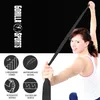 GORILLA SPORTS® Fitnessbänder - 200 cm lange, Schwarz, Produktbild-Vorschau 2