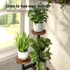 Bamworld Blumenständer, Holz-Pflanzenständer, Produktbild-Vorschau 6