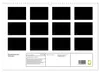 Bastelkalender - Schwarz (Wandkalender 2027 DIN A3 quer), Produktbild-Vorschau 2