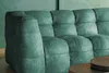 KAWOLA Sofa ROSARIO Ecksofa Velvet petrol Recamiere rechts Produktbild-Vorschau 3