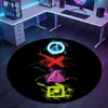 Tapis de jeu avec des couleurs néon vives et des symboles Voir les images du produit 1