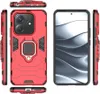 A collage of a red phone case and a smartphone. Náhled obrázku produktu