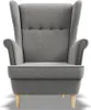 Loungesessel für das Wohnzimmer, Dunkelgrau Produktbild-Vorschau 2