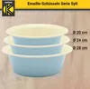 Karl Krüger 10128PAB Schüssel Sylt emailliert, blau, 28 cm Produktbild-Vorschau 6