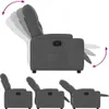 A collage of images showing a recliner chair in different positions. Náhled obrázku produktu