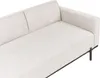 BELIANI Chaiselongue Rechtsseitig Hellbeige Stoffbezug Produktbild-Vorschau 6