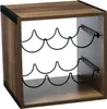 5five Simply Smart Weinregal Indus aus MDF-Platte braun Produktbild-Vorschau 8
