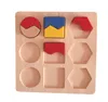 Woody Teller mit geometrischen Formen 102190005 Produktbild-Vorschau 2