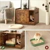Mondeer Katzenschrank Katzentoilette mit abnehmbare Produktbild-Vorschau 4
