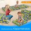 ELONEO Klappmatratze, 9cm hoch, Klappmatratze Kinder Produktbild-Vorschau 2