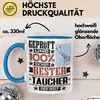 Taucher Geschenk Lustiger Spruch für Taucher Geschenkidee Produktbild-Vorschau 3