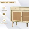 Sweiko Sideboard 120x40x78cm, Kommode mit 3 Schubladen und Produktbild-Vorschau 5