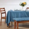 HOMESCAPES Stoffservietten aus Baumwolle, 4er-Set, hellblau Produktbild-Vorschau 5