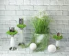 Doniczka ceramiczna osłonka biała walec H22 Podgląd zdjęcia produktu 3