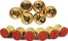 com-four® 12-teiliges Stempel-Set, Holz-Stempel in Produktbild-Vorschau 1