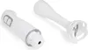 Two parts of a white immersion blender are shown against a white background. Podgląd zdjęcia produktu