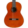 A close-up front view of a brown acoustic guitar against a white background. Produktbild-Vorschau