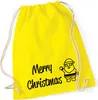 Huuraa Turnbeutel Merry Christmas Weihnachtsmann 12 Liter Produktbild-Vorschau 1