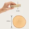 Kleine 8 cm Baumscheiben 50er Pack zum Holz-Deko Basteln Produktbild-Vorschau 3