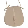 Sitzkissen-Set, Komfort, 36x37 cm, 8-teilig, Jersey, beige Produktbild-Vorschau 4