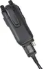 A black CB radio with a clip and attached cable, shown against a white background. Voir les images du produit