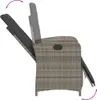A side view of a recliner chair with adjustable footrest and backrest. Produktbild-Vorschau