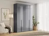 Aufsatz für Schrank Teo – 2 Türen – Grafit Matt – Modern – Produktbild-Vorschau 2