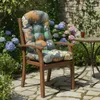 Coussins pour fauteuils à bascule d'extérieur avec sangles, Voir les images du produit 1