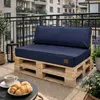 Paletové polštáře 120 x 80 Set pro paletový nábytek Euro Náhled obrázku produktu 2