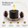 Meisterhome® XXL LED tea lights set di 4 - Candele senza Anteprima dell’immagine prodotto 4
