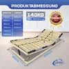 Coemo 7-Zonen Lattenrost PREMIUM 80x200 cm Kopf-Fußteil Produktbild-Vorschau 7