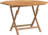 A wooden folding table on a white background. Náhled obrázku produktu