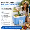 Nevera portátil premium de 15 litros con acumulador de frío Vista previa de la imagen del producto 6