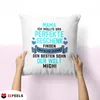22Feels Mama Geschenk von Sohn Mutter Kissen Muttertag Produktbild-Vorschau 3