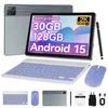 JENBIZZ Tablet 10 Zoll Android 15, 30(6+24)GB + 128 GB + 1 Produktbild-Vorschau 1