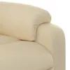 masážní křeslo vidaXL Cream Fabric Náhled obrázku produktu 8