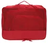 HEYS Kleidersack EcoTex Packing Cubes Set 5pc Red dunkelrot Produktbild-Vorschau 2