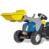 Treppe tractor RollyKid NH T7040 Junior blau Produktbild-Vorschau 8