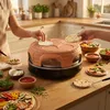 Emerio Pizzarette, 1 pizza(e), Czarny, Brązowy, 1500 W, 220 Podgląd zdjęcia produktu 7