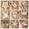 Streuteile "Weihnachtsmotive", 45 Stück, Ø ca. 28 mm Produktbild-Vorschau 4