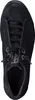 A top-down view of a black lace-up shoe. Produktbild-Vorschau