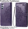 imoshion Mandala Klapphülle Samsung Galaxy A56 - Violett Produktbild-Vorschau 2