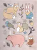Teppich FUN Forester für Kinder, Tiere, Wald beige Produktbild-Vorschau 2