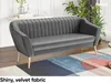 MEBLINI Mini Sofa Set 3-2-1 für Wohnzimmer - Mini Lounge Produktbild-Vorschau 4