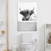 MuchoWow® - Leinwandbilder - Schottischer Highlander - Kuh Produktbild-Vorschau 3