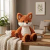 Niedlicher Fuchs Kuscheltier Plüschtier Plüschpuppe Kinder Produktbild-Vorschau 3